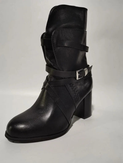 TERESA - Plattformstiefel bis zur Mitte der Wade