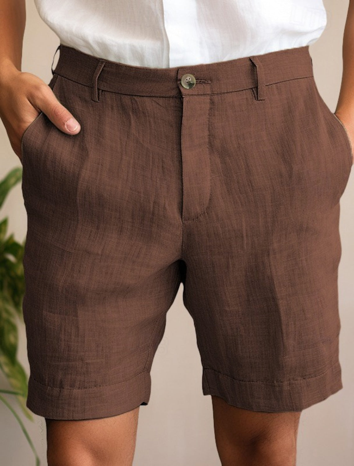 Trendige Leinen-Shorts für den Sommer - Asmus