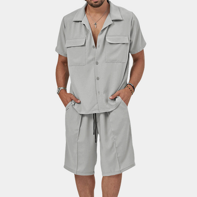 Trendiges Herren Polo & Shorts Sommer Set - Marthis