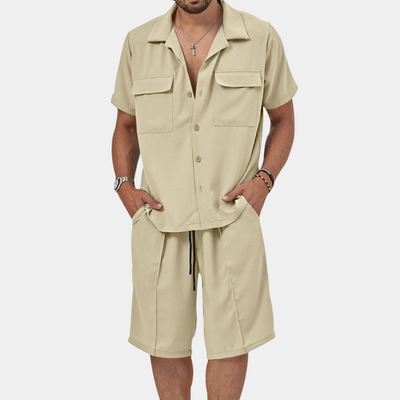 Trendiges Herren Polo & Shorts Sommer Set - Marthis