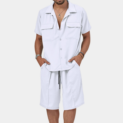 Trendiges Herren Polo & Shorts Sommer Set - Marthis
