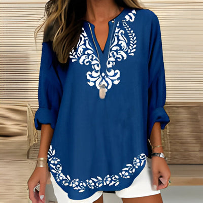 Manon | lange armel mit v-ausschnitt