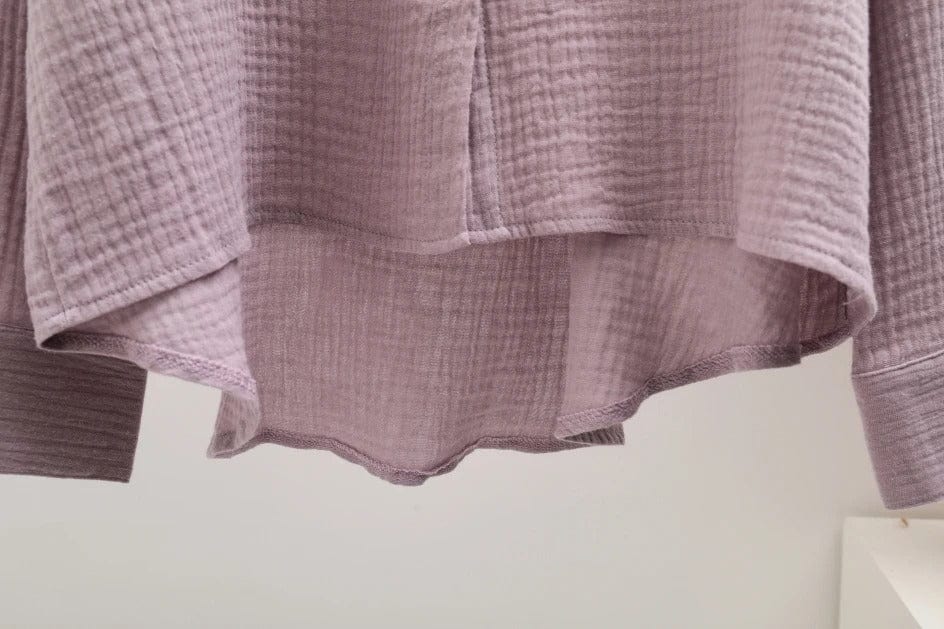 VIA - Pleated Lapel Hemd Sets