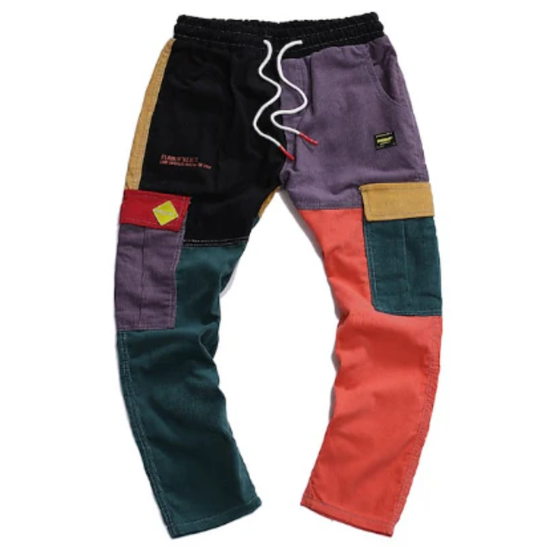 Vibrierende Cord-Sommerhosen für Männer -Gerry