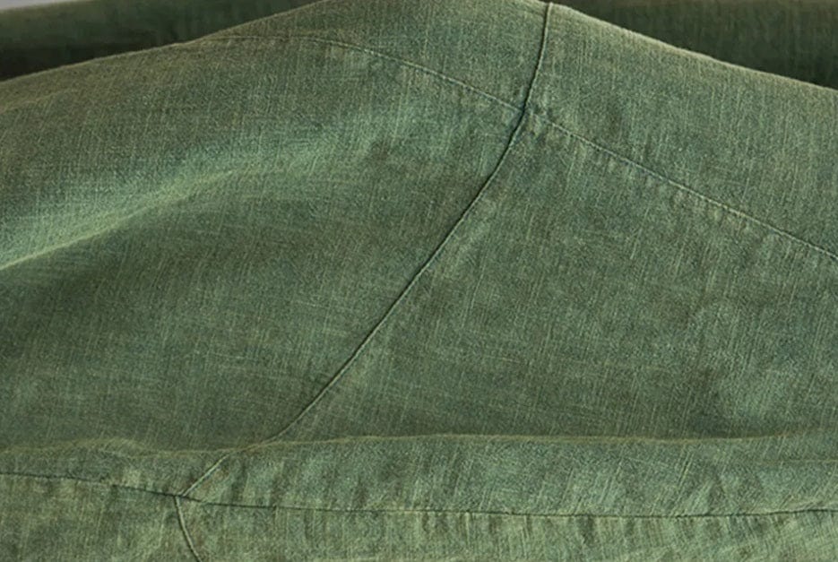 Warda - Baumwoll-Leinen Baggy Cargo Hose