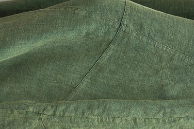 Warka - Baumwoll-Leinen Baggy Cargo Hose