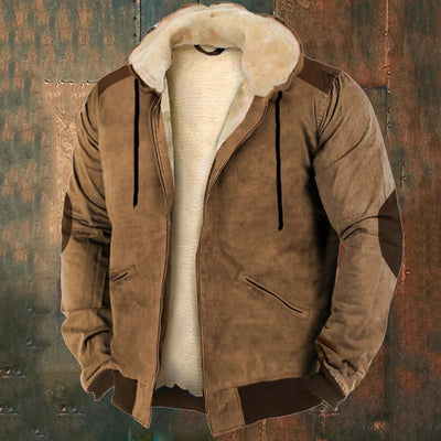 Warme Plüsch-Winterjacke für Männer - Wotan