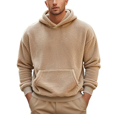 Warmer Fleece-Kapuzenpullover - Adolfo