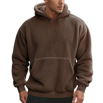 Warmer Fleece-Kapuzenpullover - Adolfo