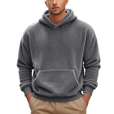 Warmer Fleece-Kapuzenpullover - Adolfo