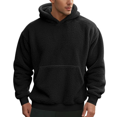 Warmer Fleece-Kapuzenpullover - Adolfo