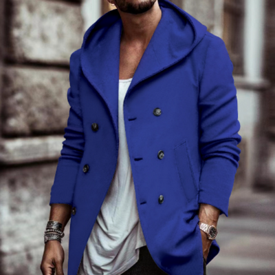 Warmer winddichter Wollmantel - Albine