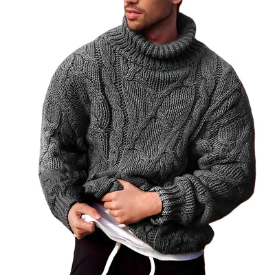 Warmer Wollpullover aus Grobstrick - Nilson
