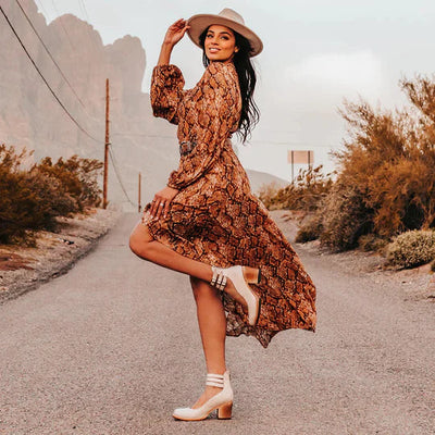 Milena™ - Premium Damenstiefel - in Braun