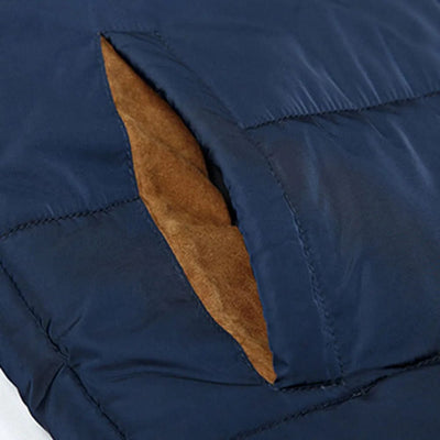 WILLIAM - Lässiger Gepolsterter Mantel mit Patchwork 2024