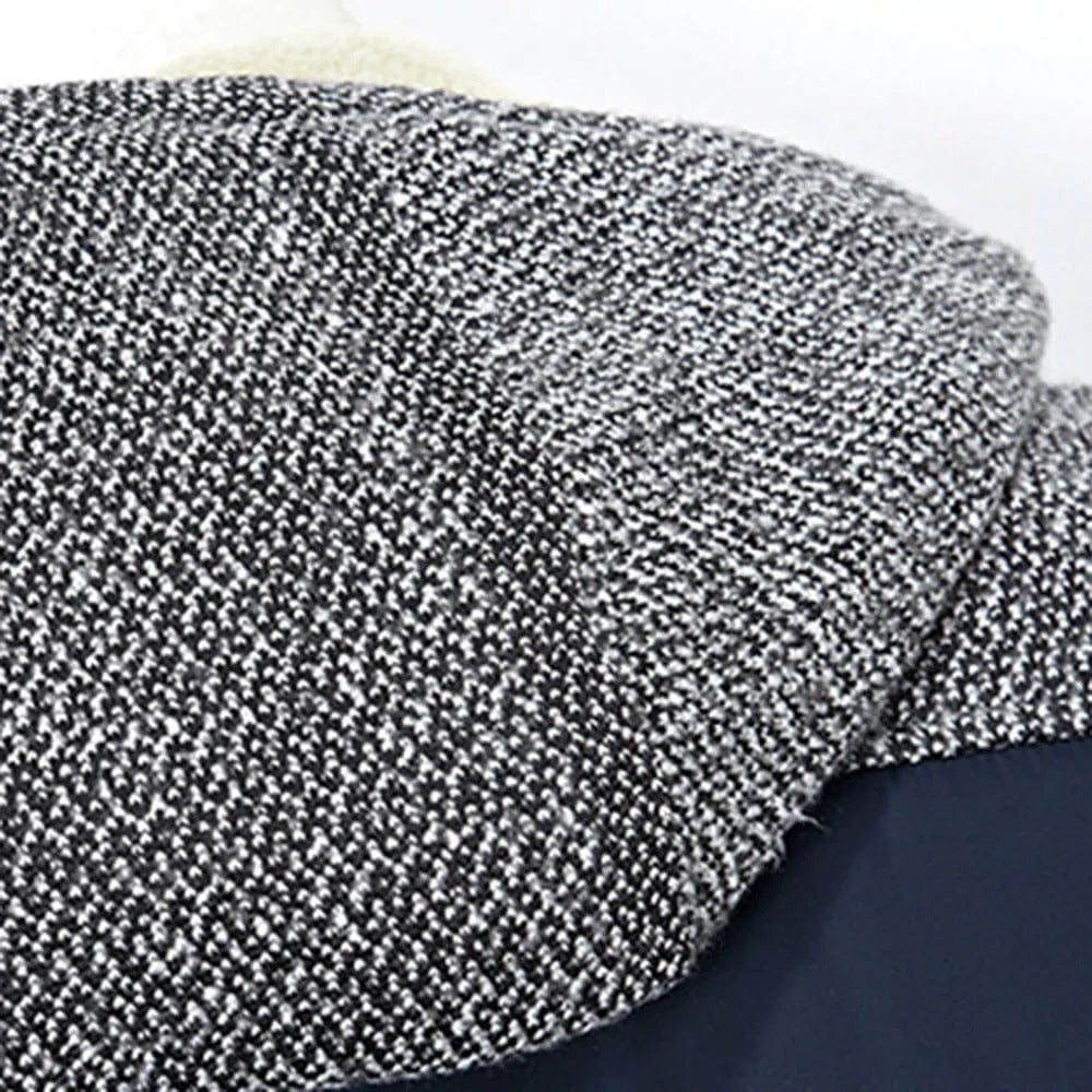 WILLIAM - Lässiger Gepolsterter Mantel mit Patchwork 2024