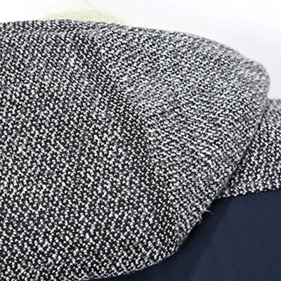 WILLIAM - Lässiger Gepolsterter Mantel mit Patchwork 2024