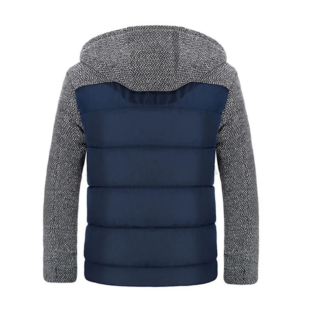 WILLIAM - Lässiger Gepolsterter Mantel mit Patchwork 2024