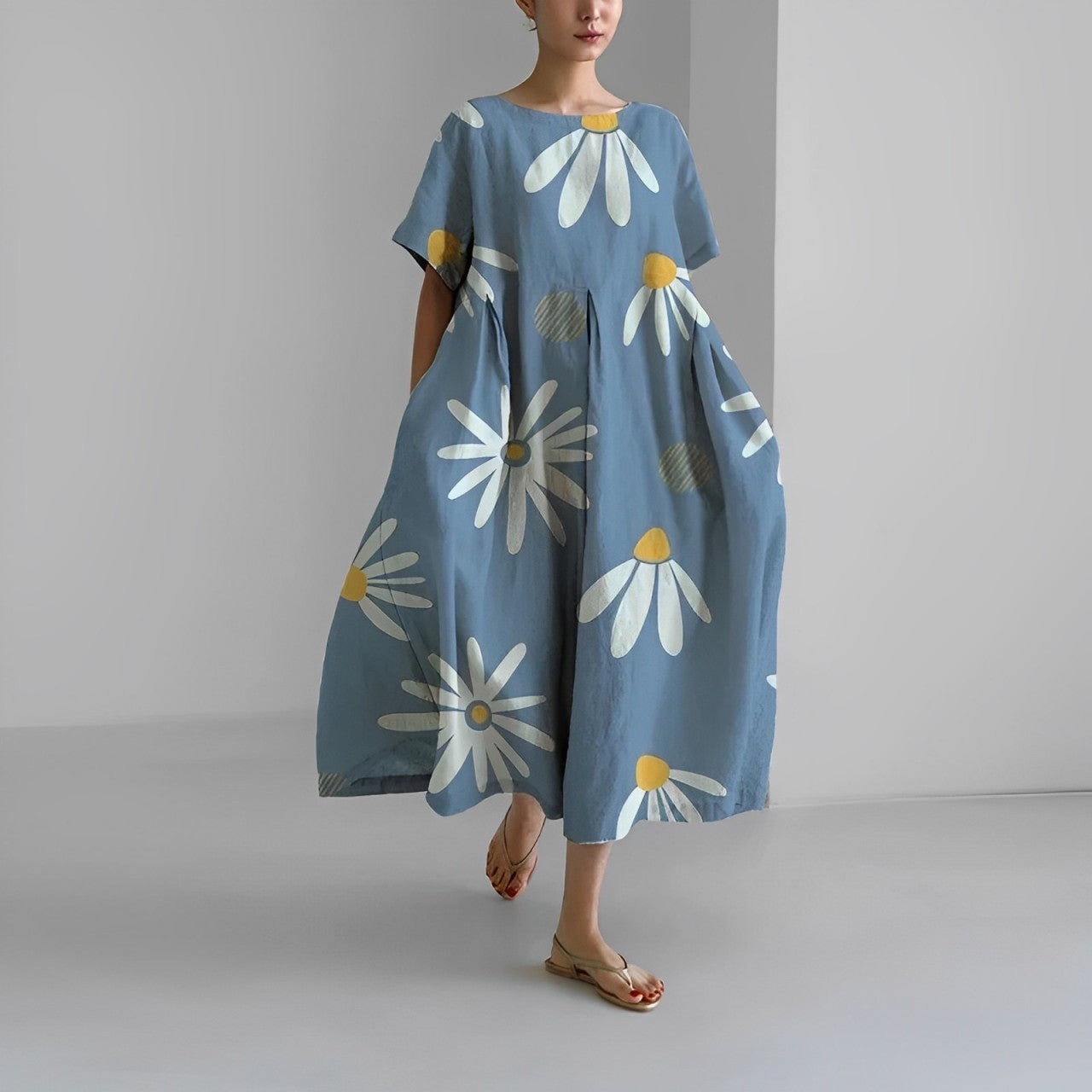 Amelia - Charmantes boho Blumenkleid für einen eleganten und lässigen Stil