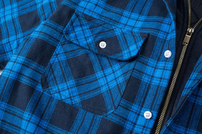 XANDER - Flanell-Hemdjacke mit abnehmbarer Kapuze 2024