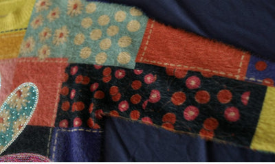 XIENNA - Vintage Diamantblumenpullover 2024