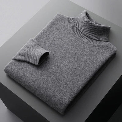 Rollkragenpullover Herren Klassisch | Schlichtes Design