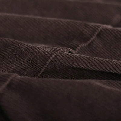 ZYRA - Cordjacke mit Spitzenstich